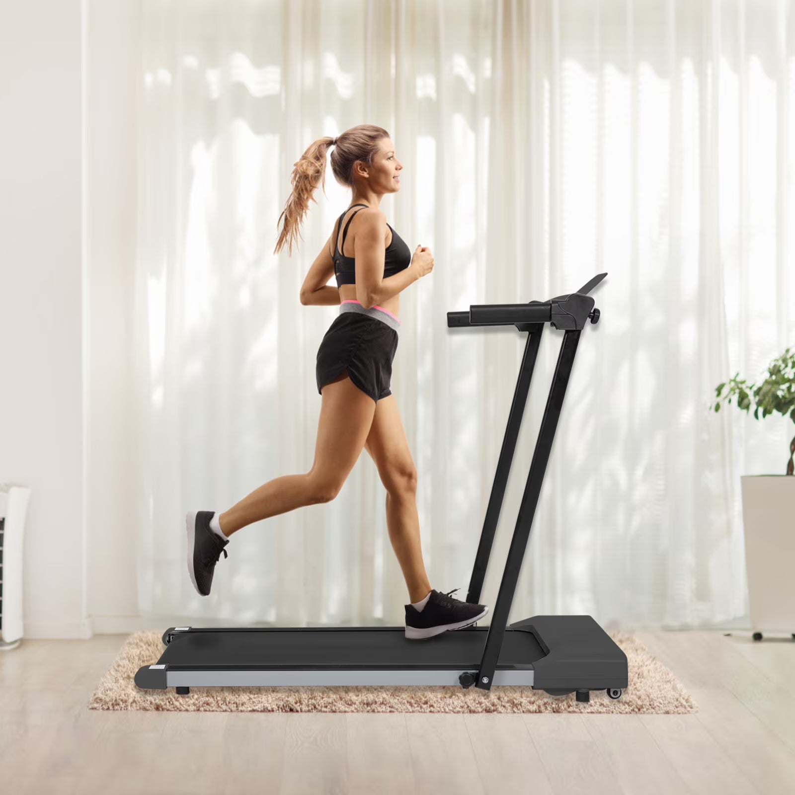 Ambifirner Portable Folding Treadmill, 3.0 HP Foldable Compact Treadmill for Home Office with 300 lb - Product image 7