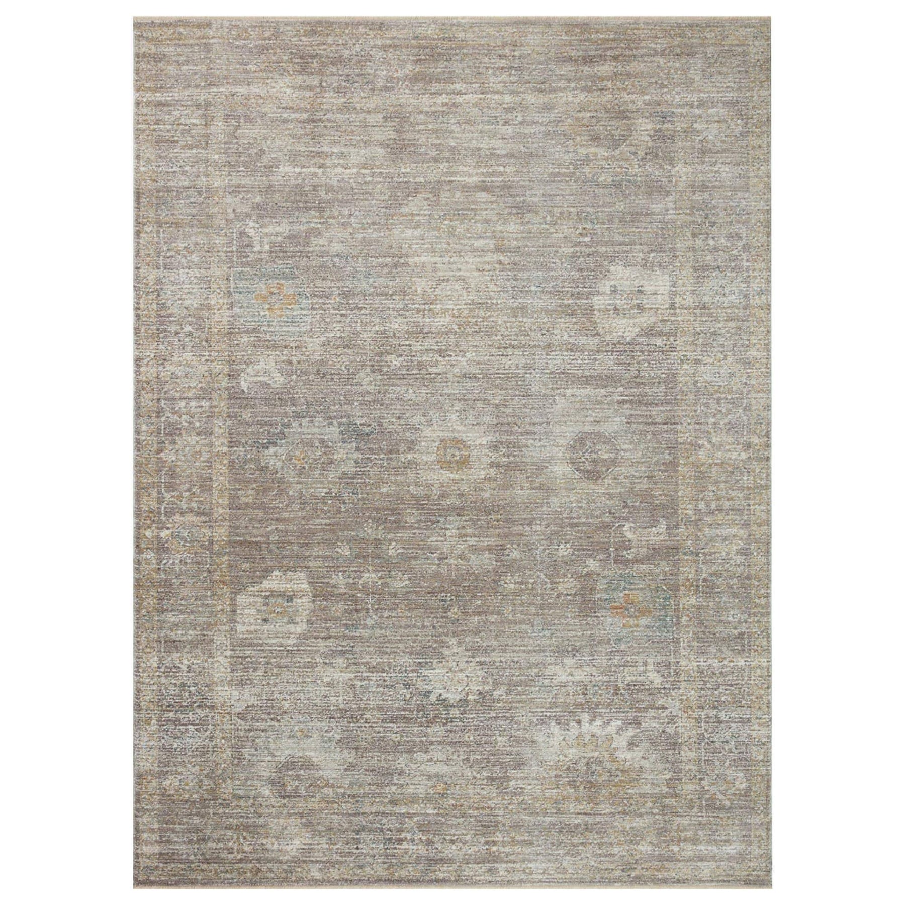 Magnolia Home by Joanna Gaines x Loloi 9'6" 13'1" Stone/Natural Large Millie MIE-05 Area Rug - Product image 1