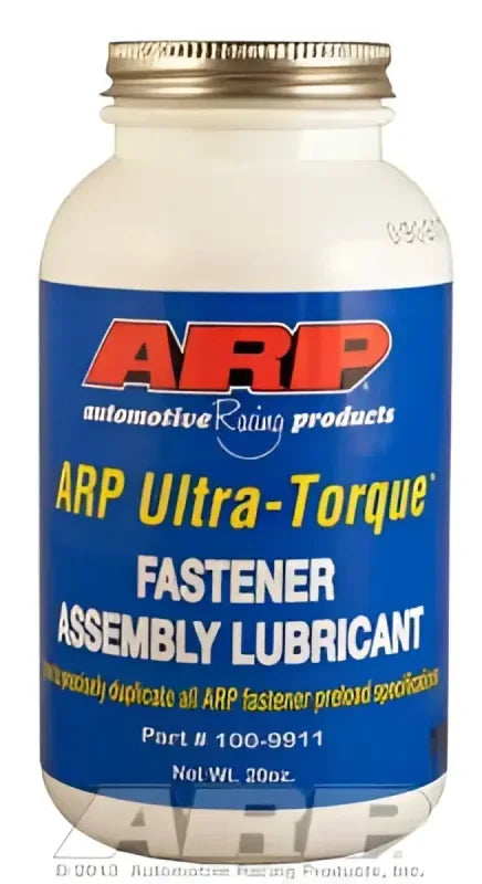 100-9911 ARP Fasteners Assembly Lube 20 Ounce Brush Top Container