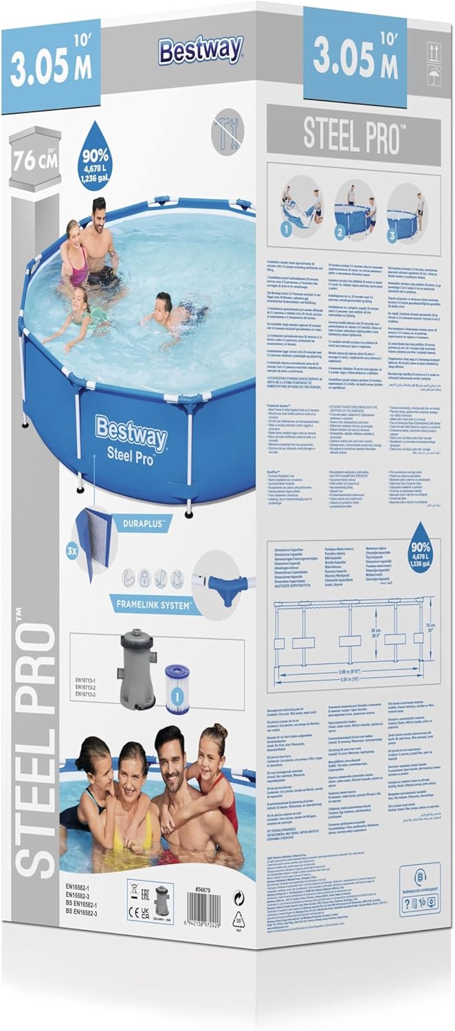 Dismountable swimming pool 366 x 76 cm