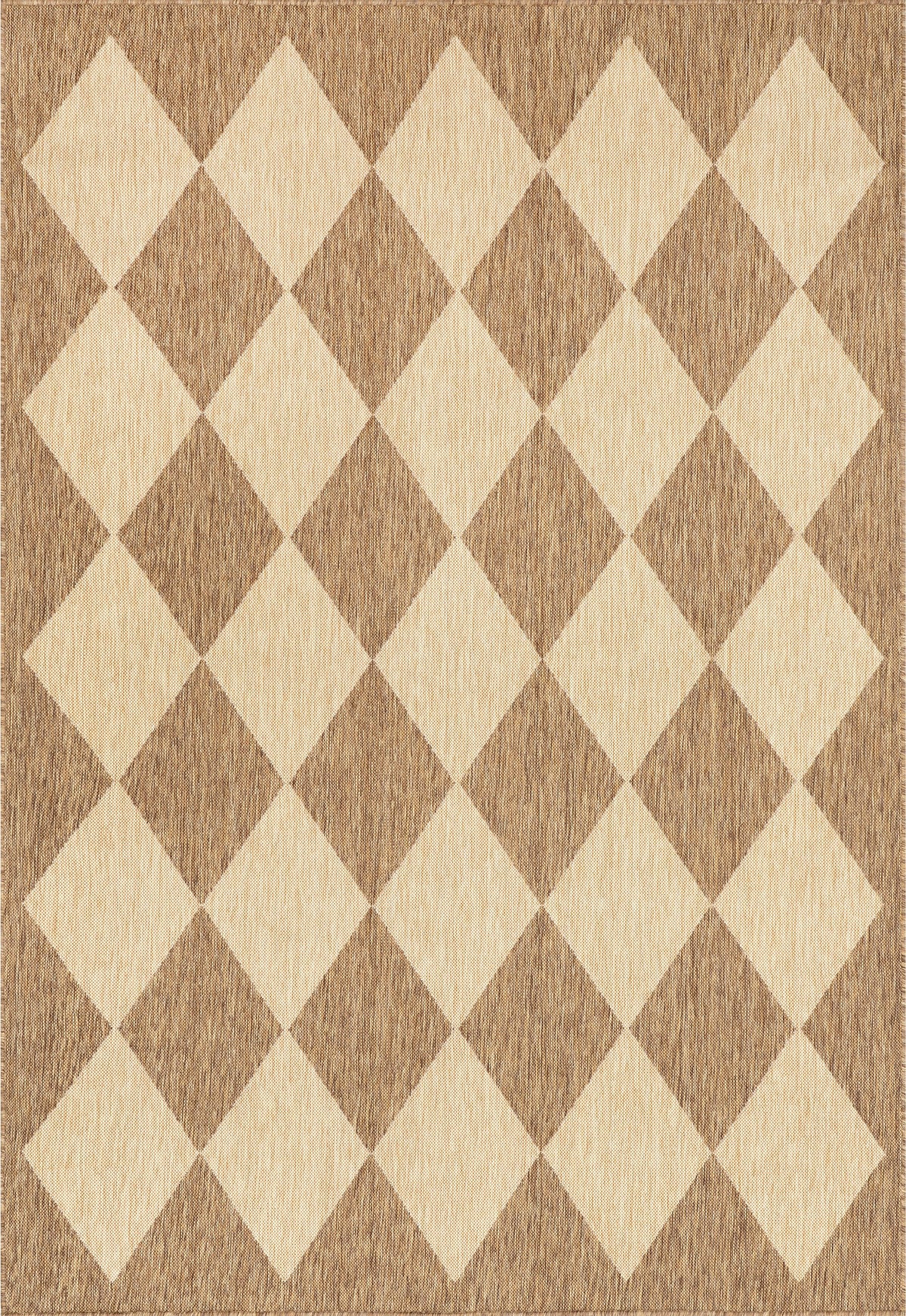 nuLOOM Sabina Diamond Trellis Indoor/Outdoor Area Rug - Beige 5' x 8' - Product image 1