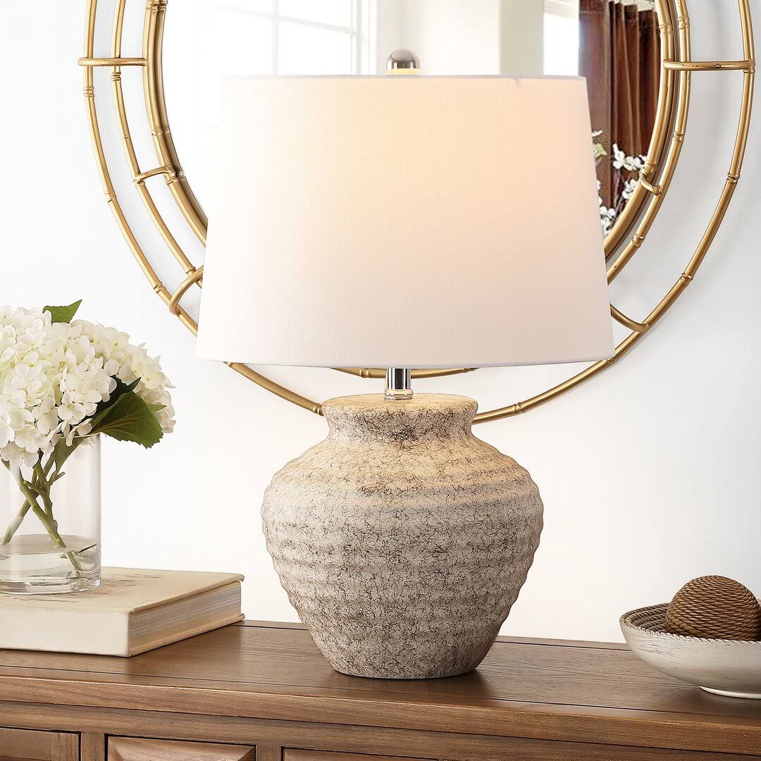 Adstock 22.5" Light Gray Table Lamp August Grove - Product image 1