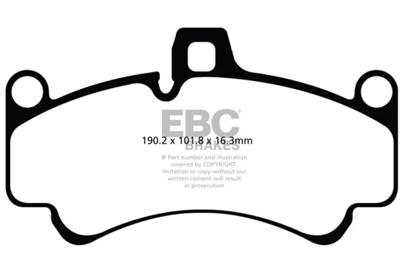 EBC - Front Redstuff Pad PN DP31516C