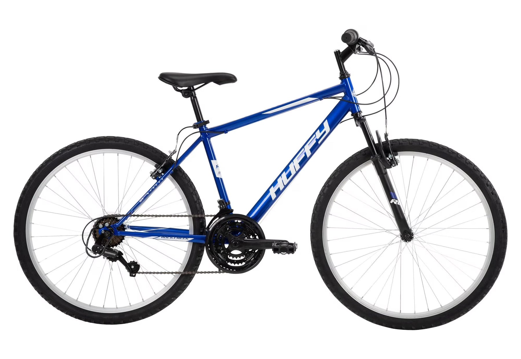Huffy 26" Rock Creek Mountain Bike, Fits Riders 5'0"+, Blue, Adult, Men'S - Product image 1