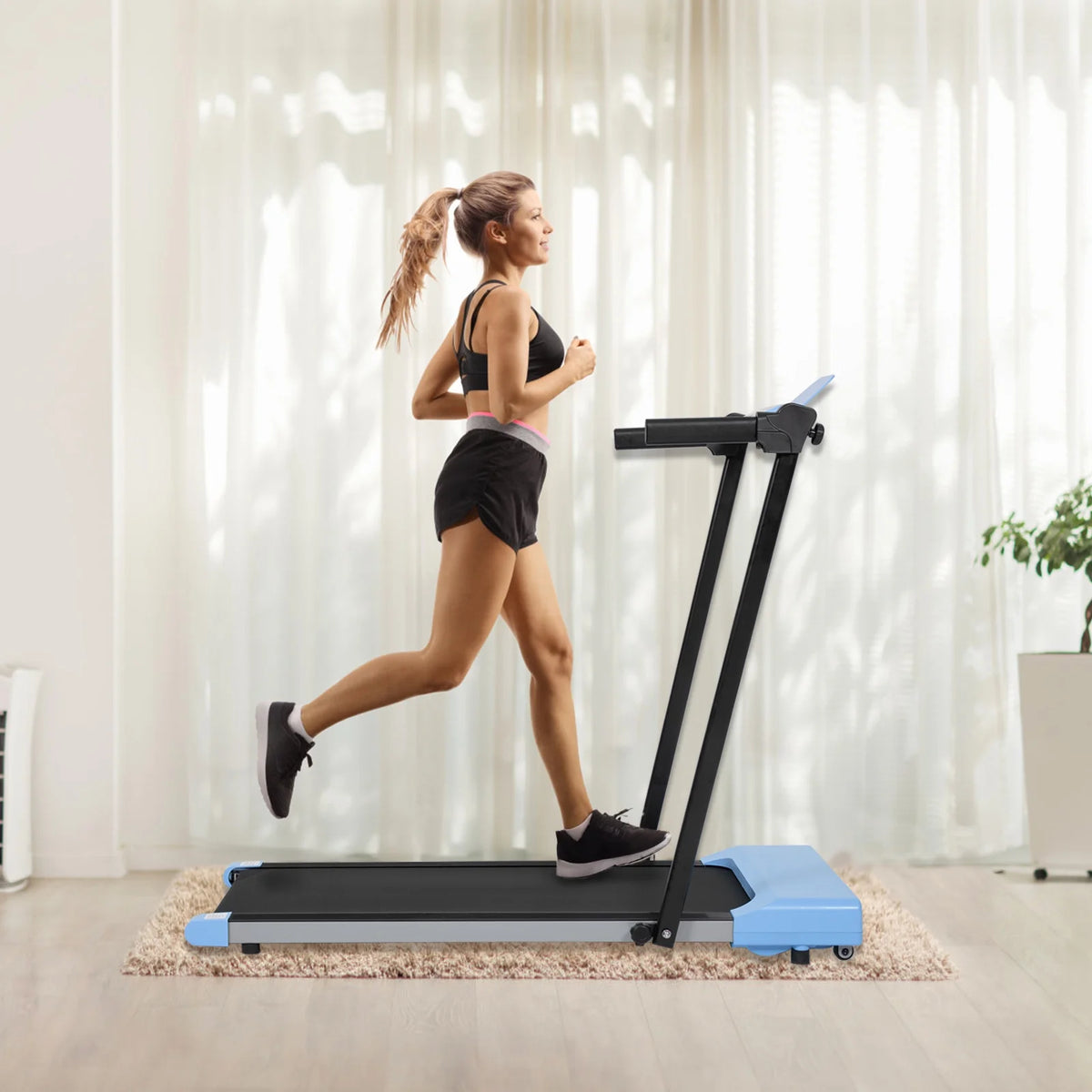 Ambifirner Portable Folding Treadmill, 3.0 HP Foldable Compact Treadmill for Home Office with 300 lb - Product image 17