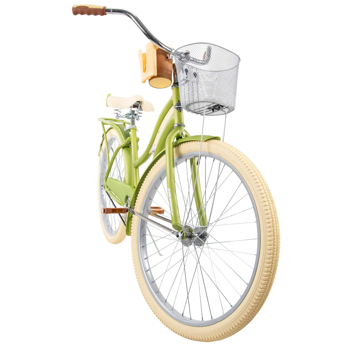 Huffy, Nel Lusso Classic Cruiser Bike with Perfect Fit Frame, Women'S, Green, 26"