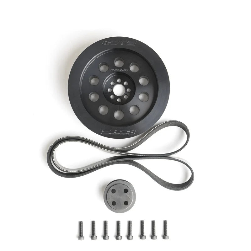 CTS Turbo Dual Pulley Upgrade Kit (Bolt-On, 192mm) | Audi 3.0T V6