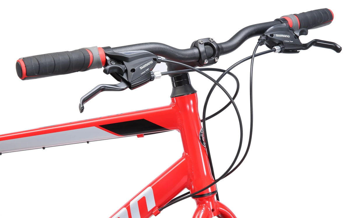 Schwinn Kempo Hybrid Bike, 700c Wheels, 21 Speeds, Mens Frame, Red - Product image 4