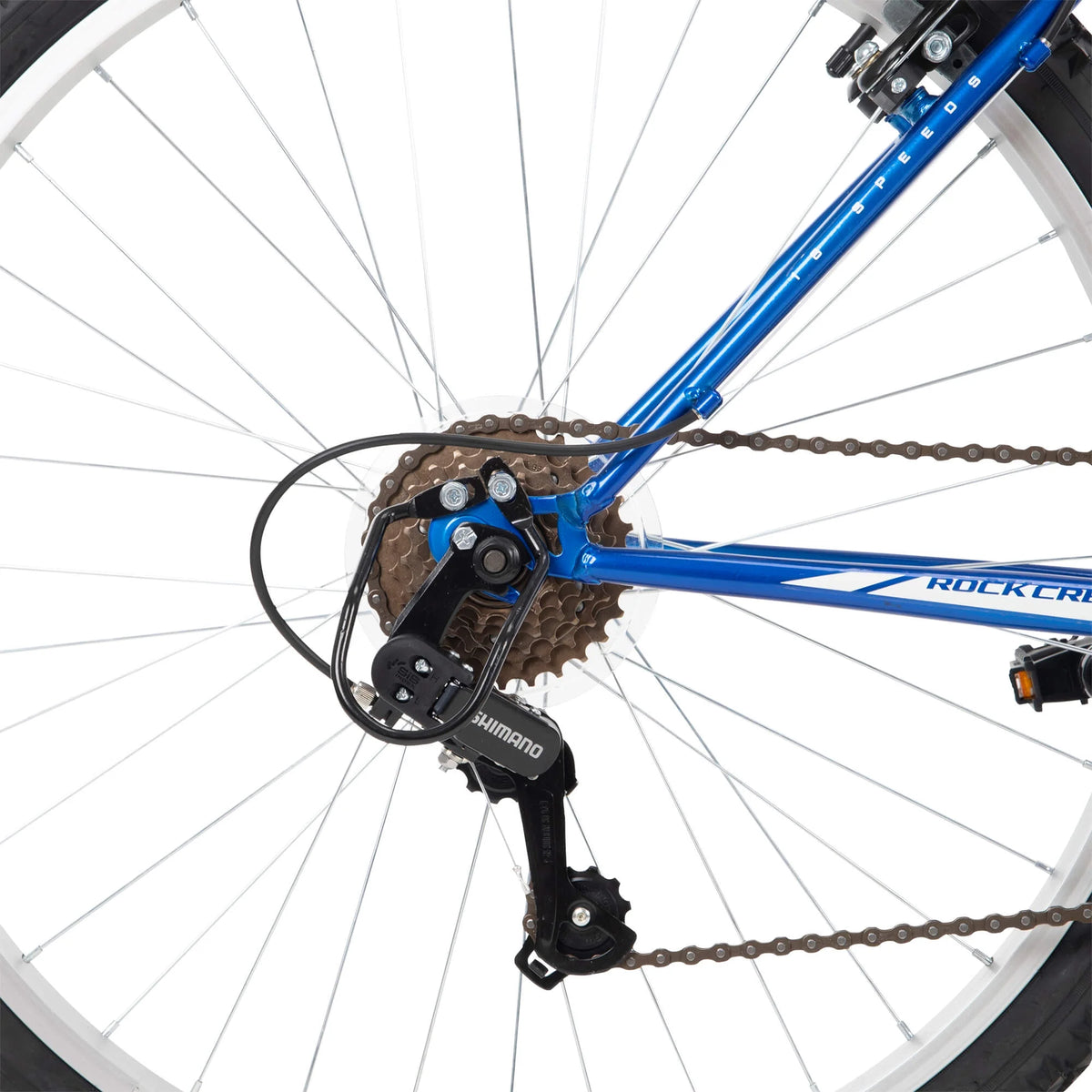Huffy 26" Rock Creek Mountain Bike, Fits Riders 5'0"+, Blue, Adult, Men'S - Product image 11