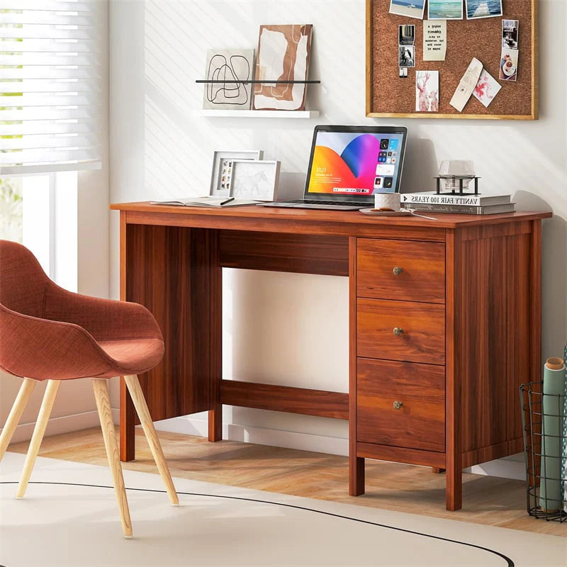 Computer Desk with 3 Storage Drawers, 48" Modern Home Office Desk with Spacious Desktop - Product image 30