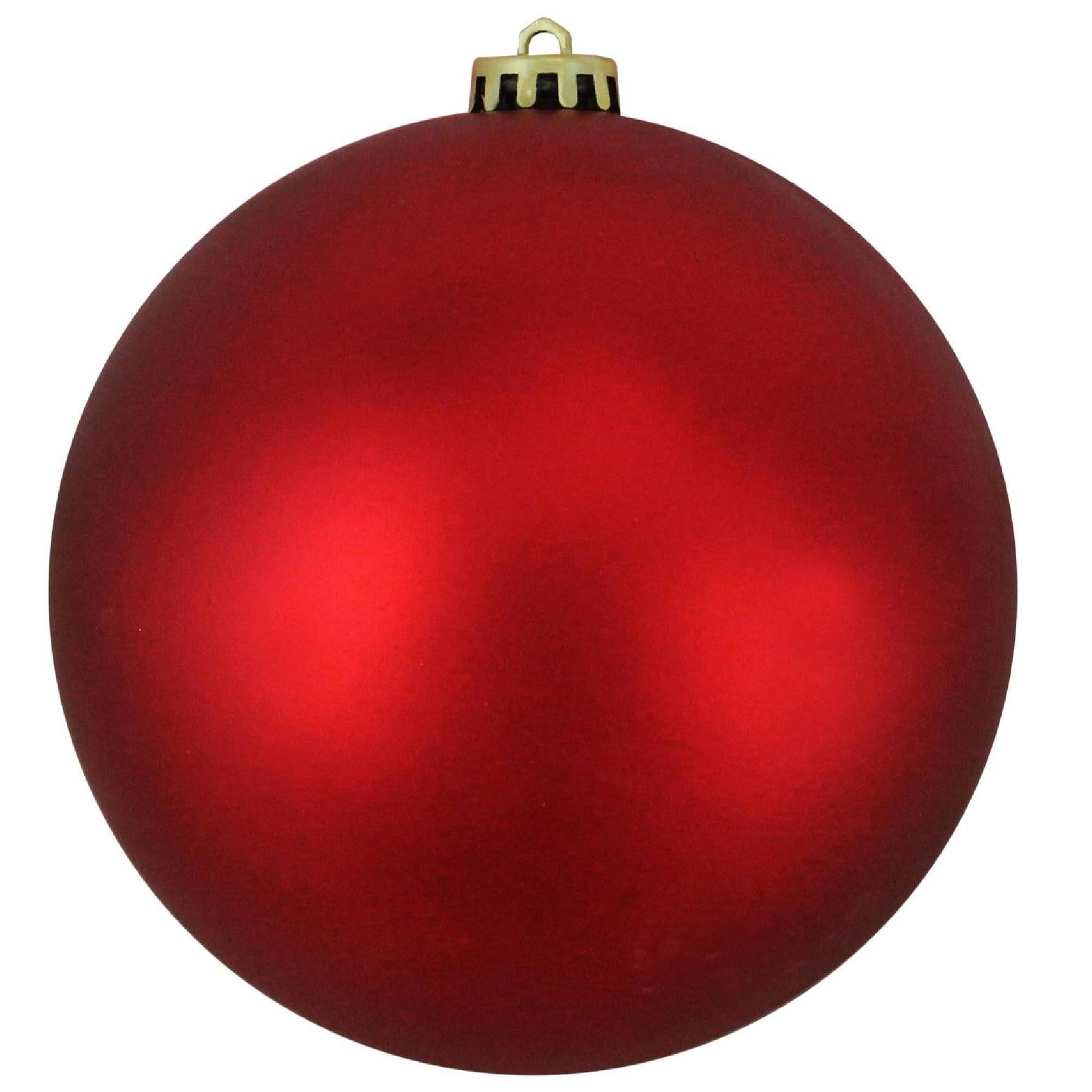 Northlight Red Hot Shatterproof Matte Commercial Christmas Ball Ornament 8inch (200mm) - Product image 1