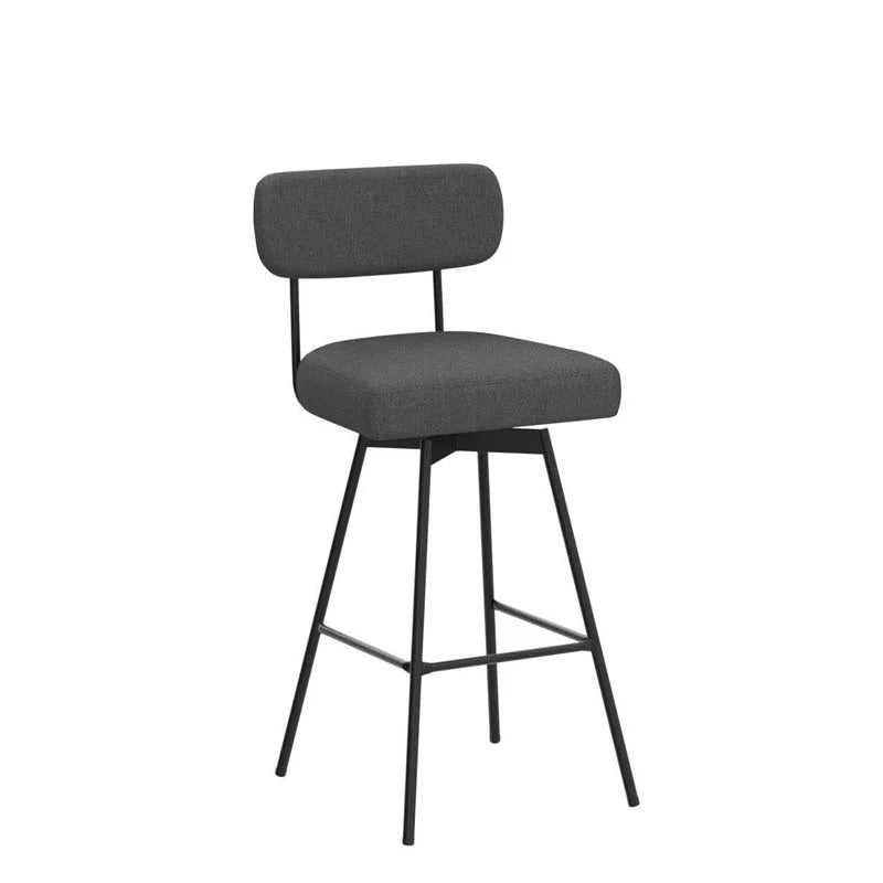 Swivel Bar Stools Set of 2, 29" Upholstered Bar Height Chairs with Back - Product image 13