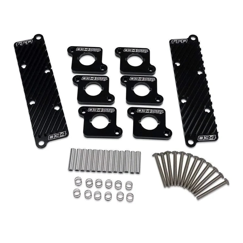 034Motorsport Billet Aluminum Coilpack Hold Down Bracket Kit | Audi B5 S4/RS4 | Audi C5 A6/AllRoad 2.7T