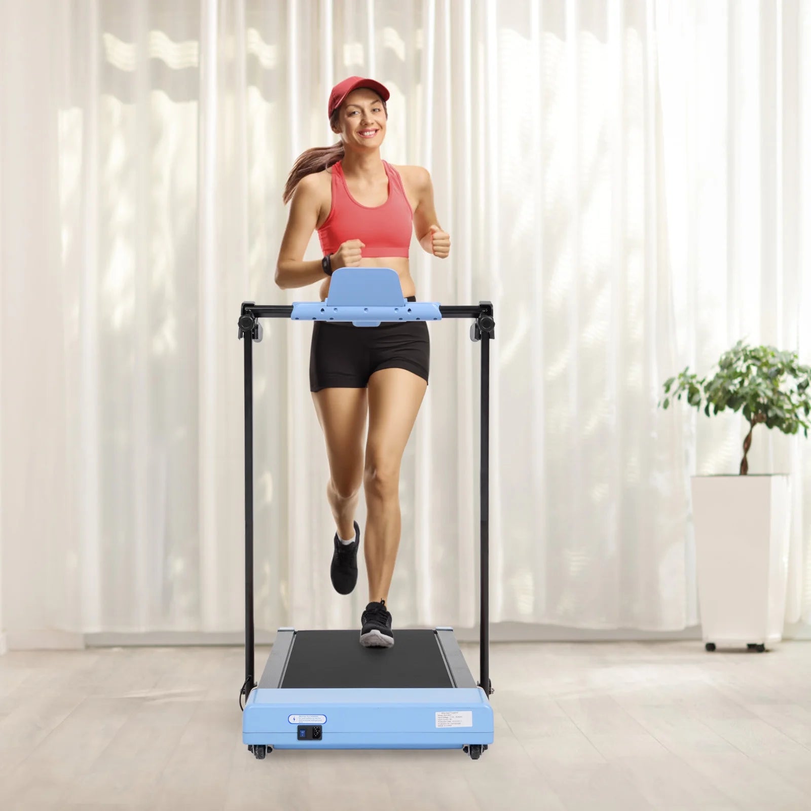 Ambifirner Portable Folding Treadmill, 3.0 HP Foldable Compact Treadmill for Home Office with 300 lb - Product image 16