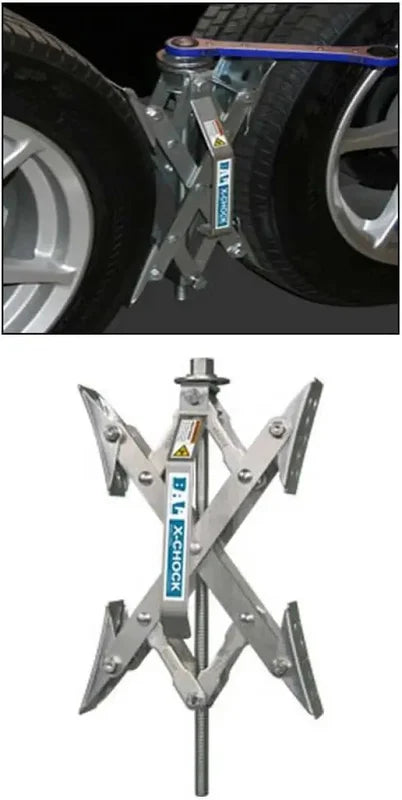 28010 BAL RV Wheel Chock For Use With Tandem Tires