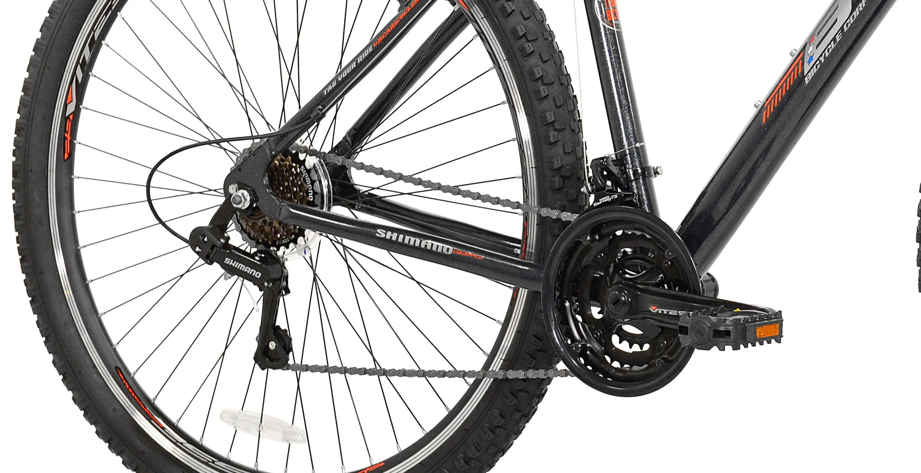 29" SC29 Mountain Bike, Gray/Orange - Product image 4