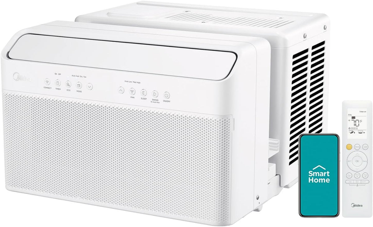8, 000 BTU U-Shaped Smart Inverter Air Conditioner C Cools up to 350 Sq. Ft - Product image 1