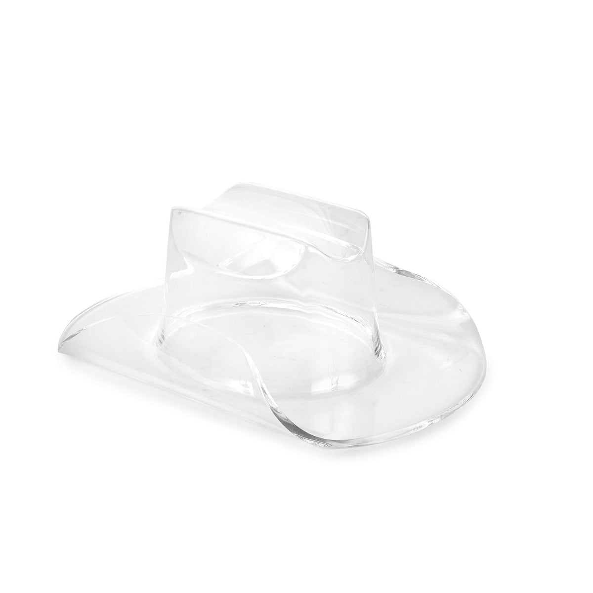 Huang Acrylic Small Cowboy Hat - Perfect for Home Decor or Chip and Dip Serving Bowl - used for Decor - Product image 1