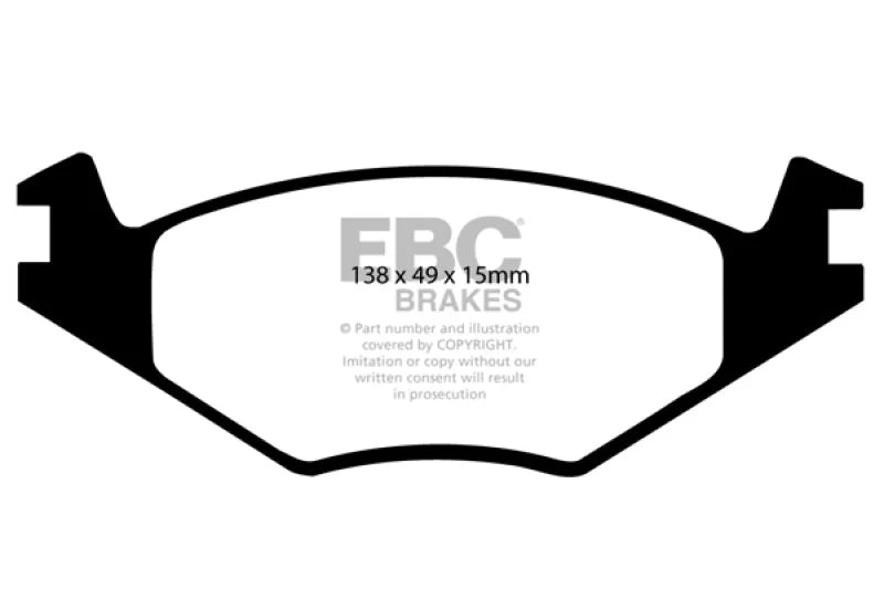 EBC - Front Redstuff Pad PN DP3517C