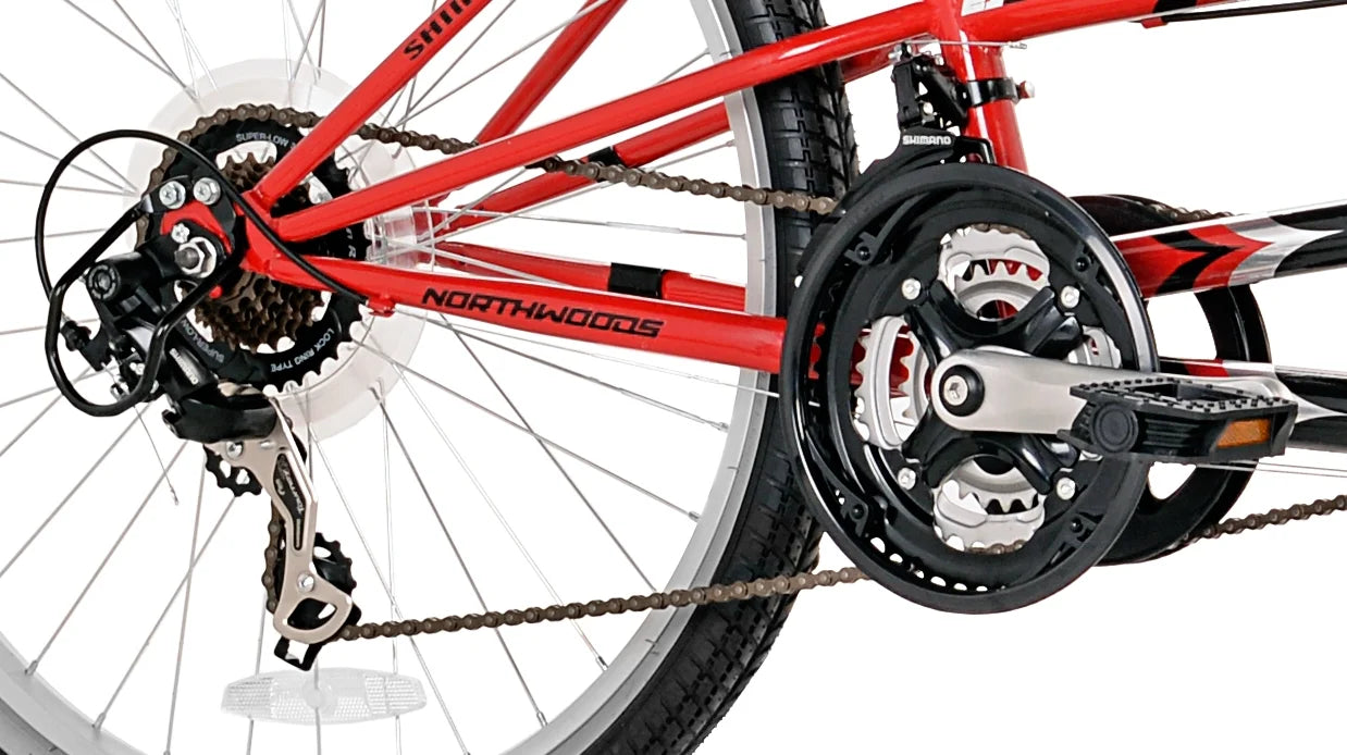 26" Northwoods 21 - Speed Dual Drive Tandem Adult'S Bike, Red/Black - Product image 4