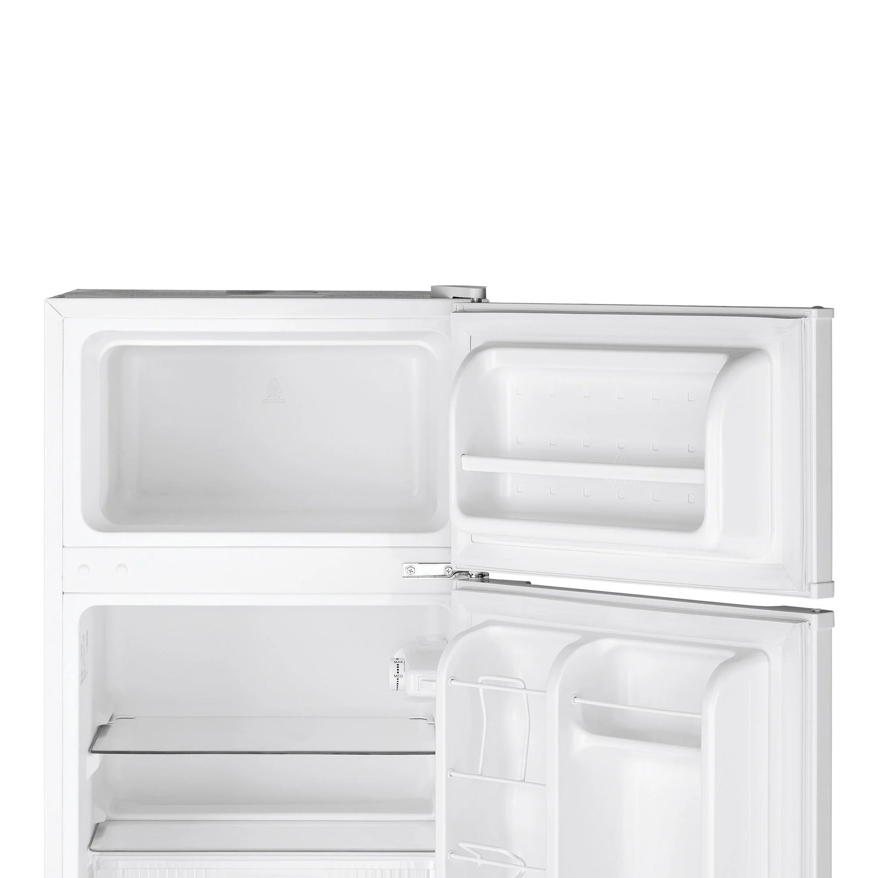 GE Appliances 3.1 Cu. Ft. Freestanding Double Door Compact Refrigerator, Steel - Product image 8