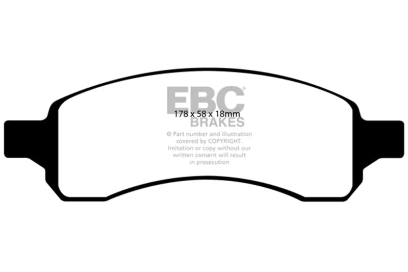 EBC - Front Yellowstuff Pad PN DP41761R