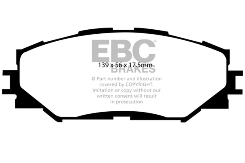 EBC - Front Redstuff Pad PN DP31791C