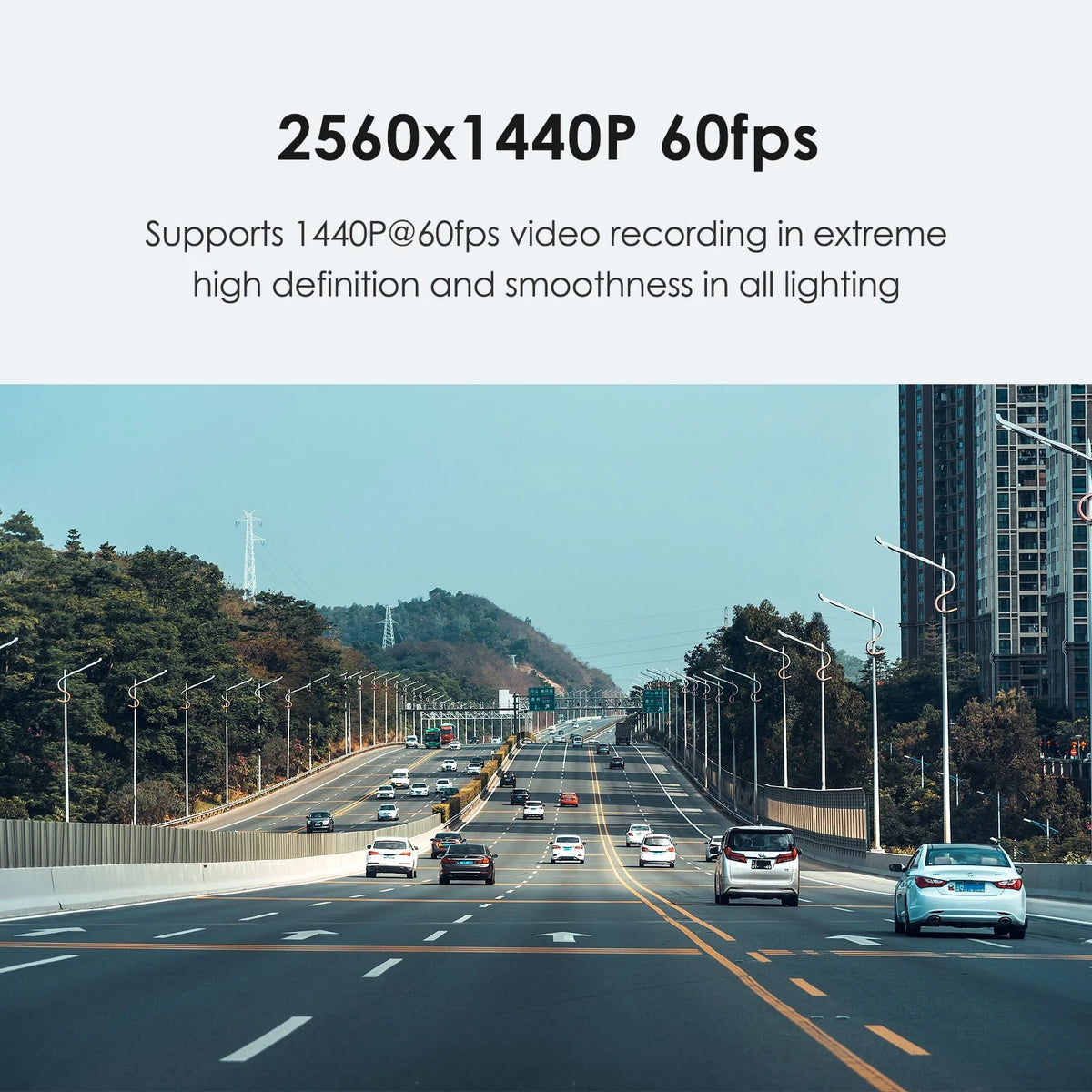VIOFO 2K Dash Cam 2560x1440p Quad HD+ Car Dash Camera, Ultra Clear Night Vision, GPS Included - Product image 2