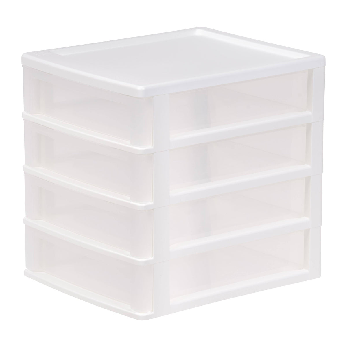 Iris 4 Drawer Desktop-Storage Unit White - Product image 1