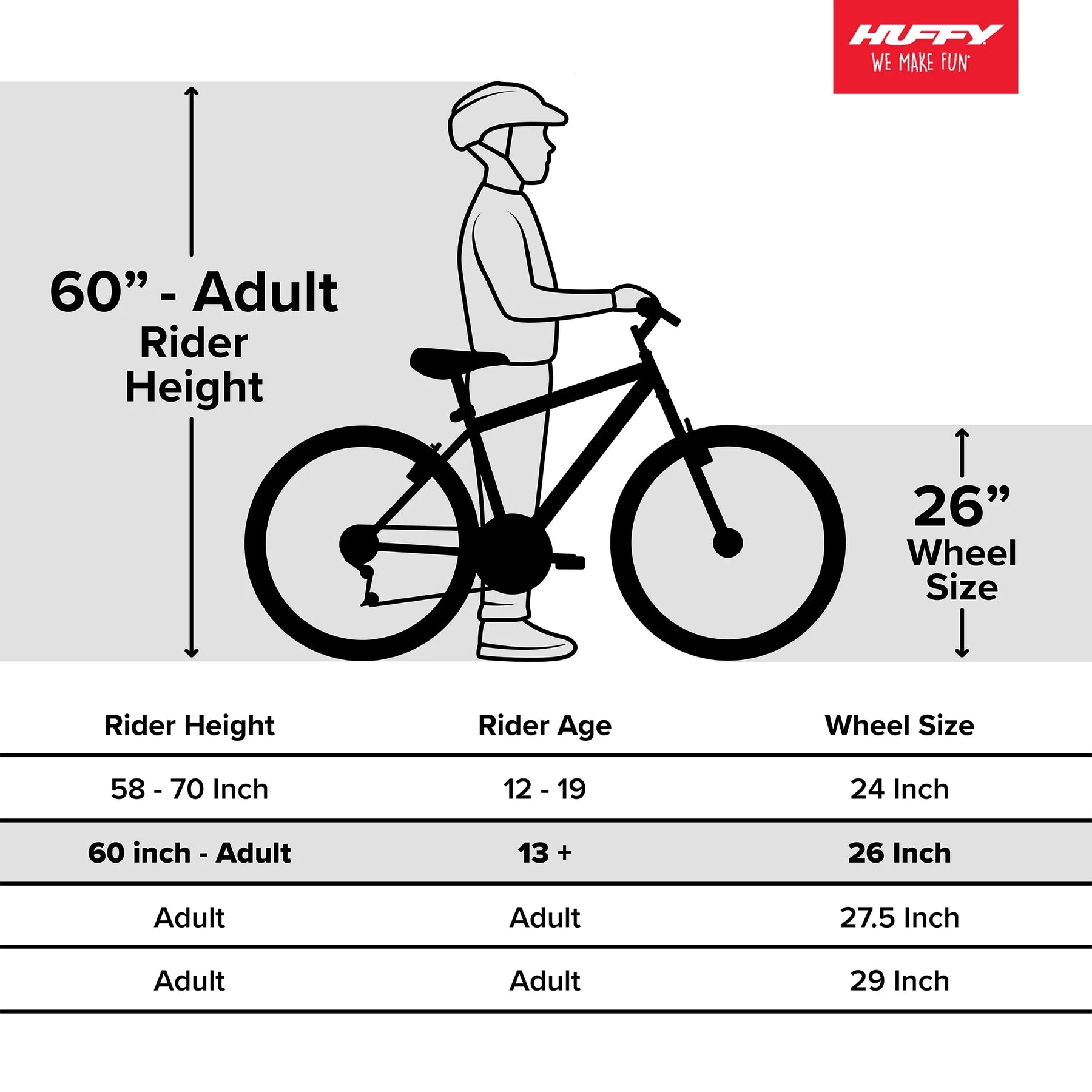 Huffy 26" Rock Creek Mountain Bike, Fits Riders 5'0"+, Blue, Adult, Men'S - Product image 7
