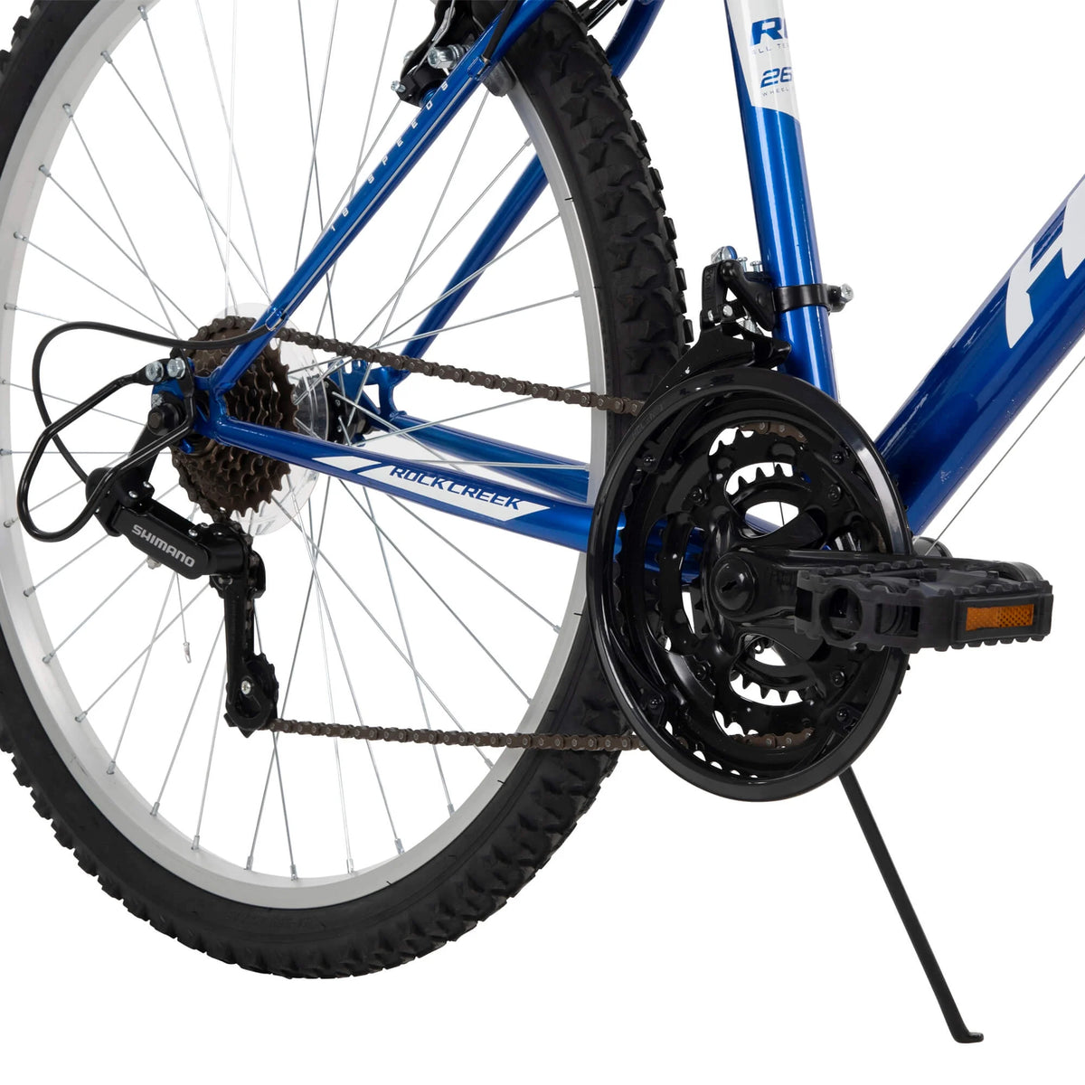 Huffy 26" Rock Creek Mountain Bike, Fits Riders 5'0"+, Blue, Adult, Men'S - Product image 12