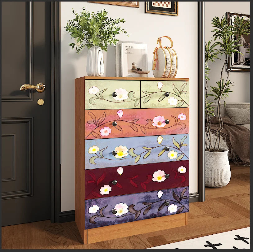 Ktaxon Wood 6 - Drawer Dresser Organizer for Bedroom Storage Tower for Entryway Hallway Closet - Product image 8