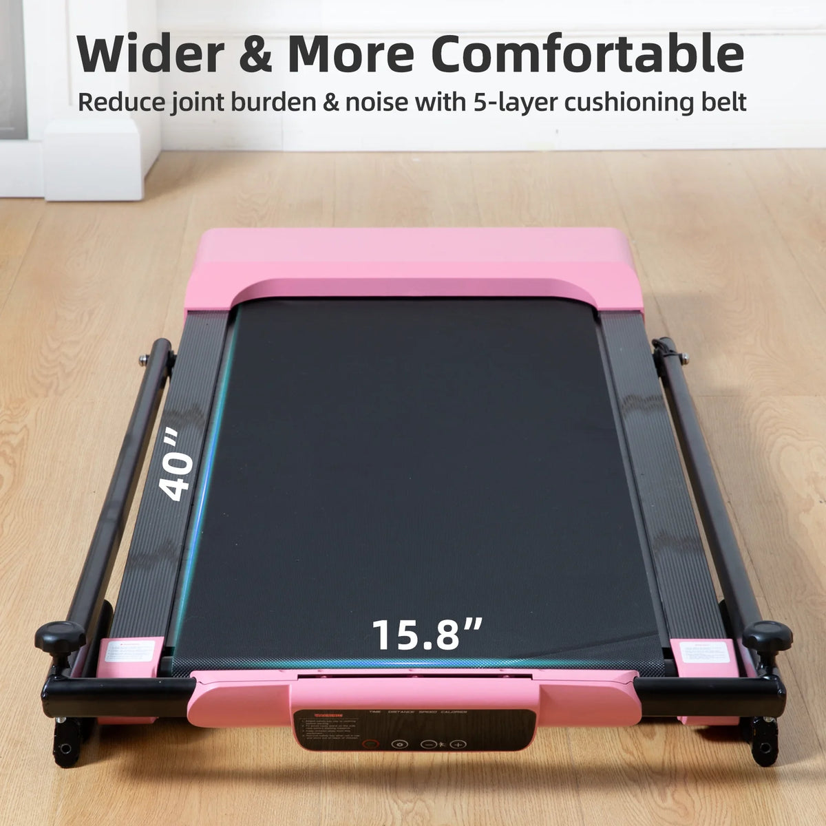 Ambifirner Portable Folding Treadmill, 3.0 HP Foldable Compact Treadmill for Home Office with 300 lb - Product image 8