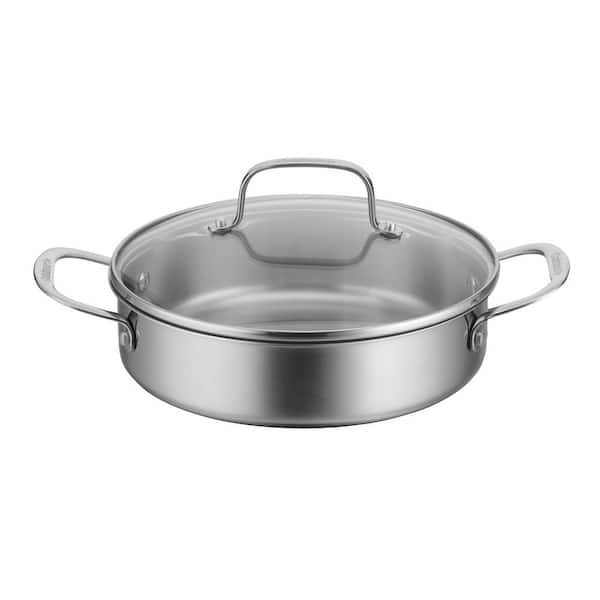 Tri-Ply 10-Piece Stainless Steel Cookware Set with Glass Lids - Product image 3