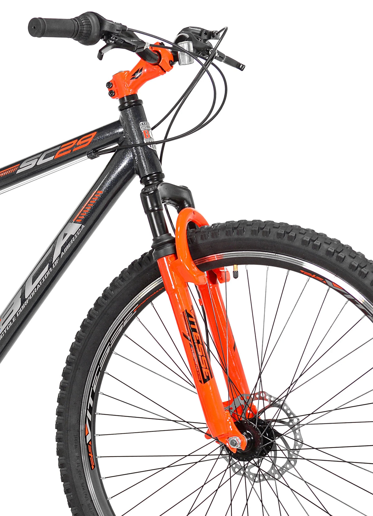 29" SC29 Mountain Bike, Gray/Orange - Product image 3