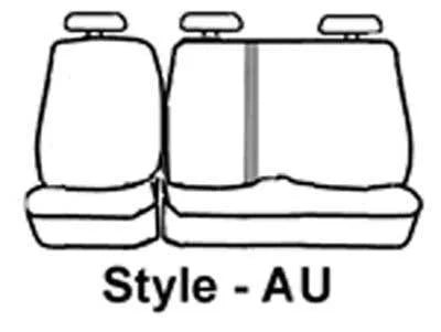 SS8434PCGY Covercraft Seat Cover Seat Style AU - 60/40 Split Bench