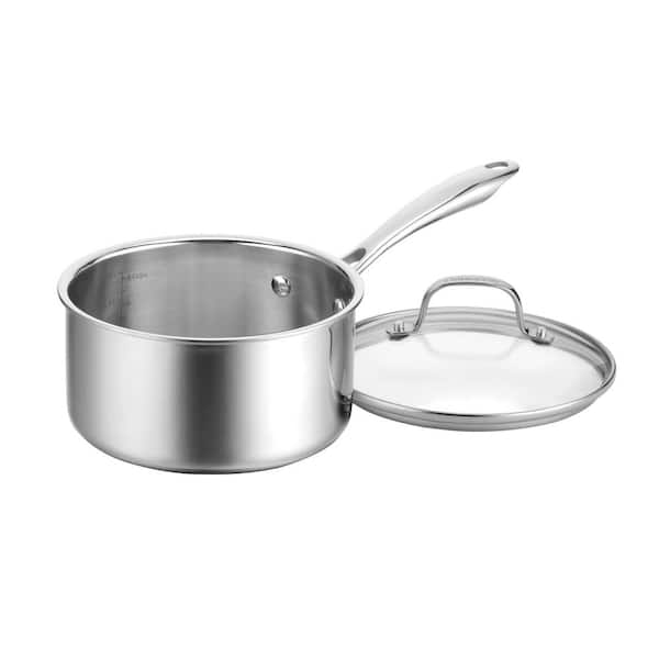 Tri-Ply 10-Piece Stainless Steel Cookware Set with Glass Lids - Product image 5