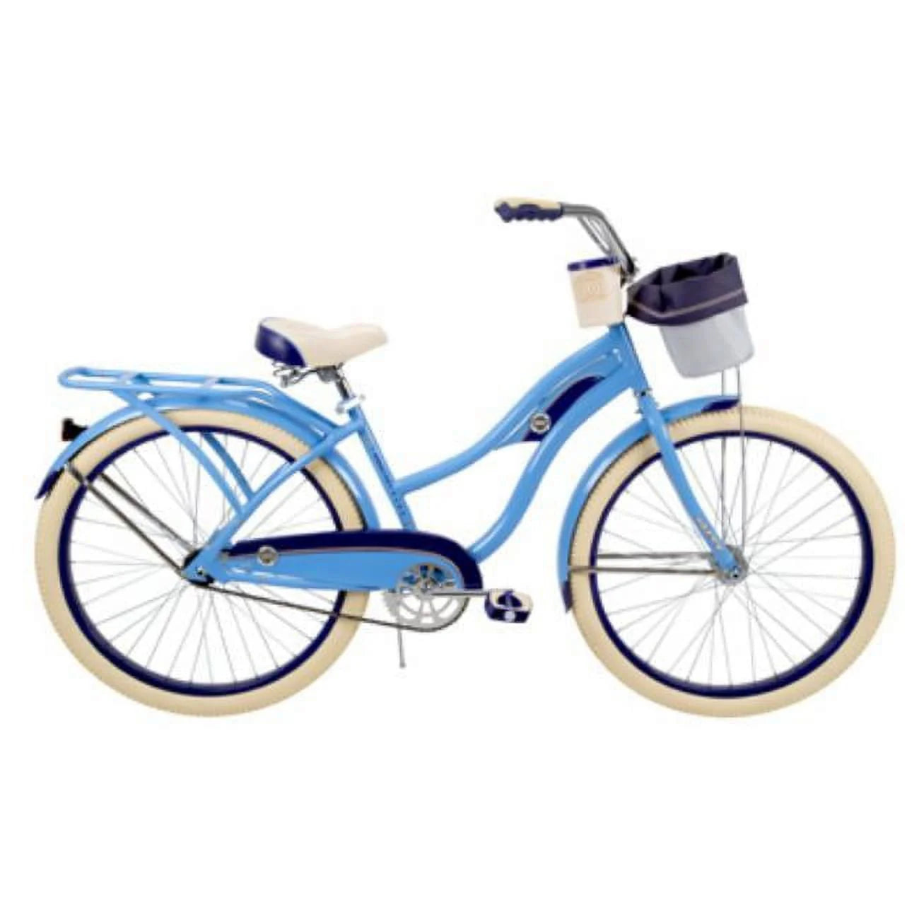 Huffy Bicycles 253944 26 In. Deluxe Ladies Cruiser Bike, Gloss Periwinkle - Product image 1