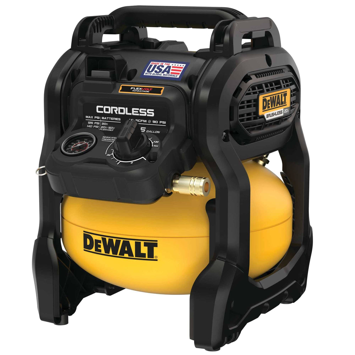 DeWalt 20V Max 2.5 gal. Brushless Cordless Air Compressor (Tool Only) DCC2520B - Product image 1