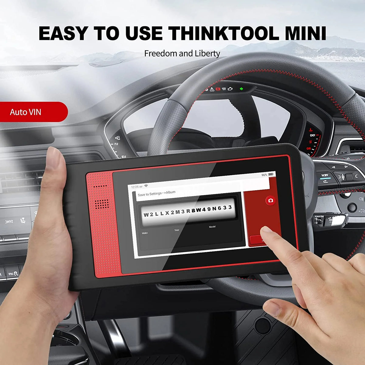 THINKCAR Car Diagnostic Scan Tool OE - Level All Systems Diagnostic 28+ Services Autoauth for FCA SGW - Product image 6