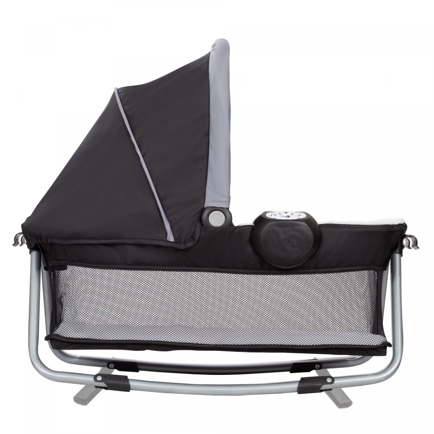 Baby Trend Simply Smart Nursery Center Playard with Bassinet and Travel Bag - Whisper Grey - Product image 8