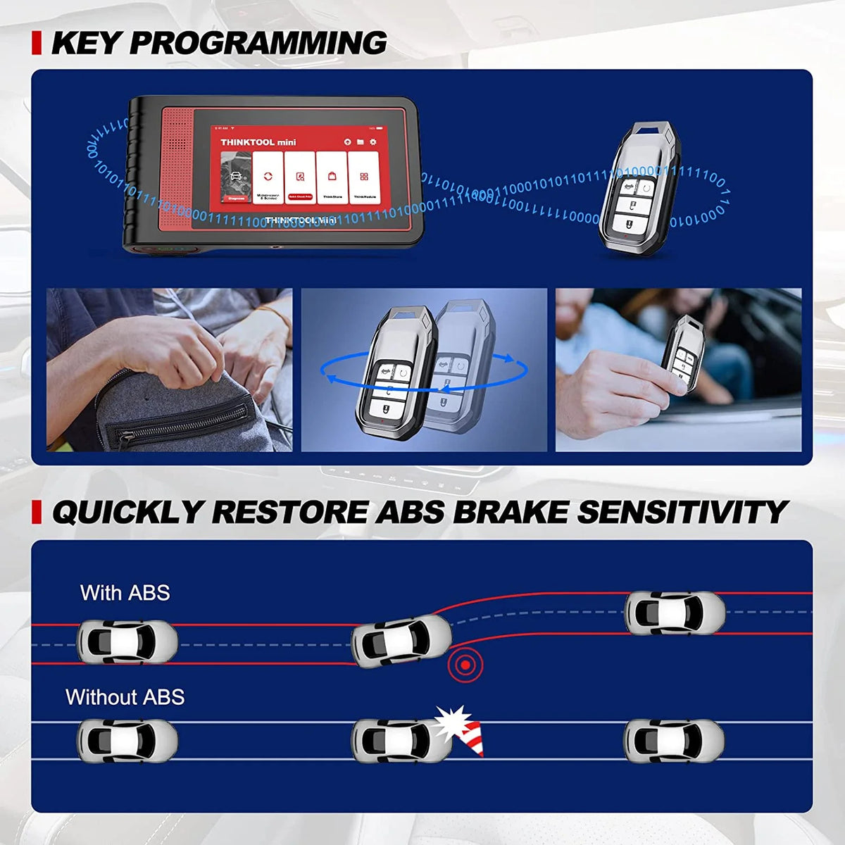 THINKCAR Car Diagnostic Scan Tool OE - Level All Systems Diagnostic 28+ Services Autoauth for FCA SGW - Product image 8