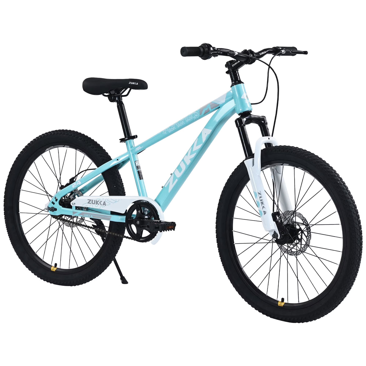 Zukka 20 in Kids Mountain Bike Steel Frame Hardtail Bicycle for Child Aged 7 - 10 Years Pink - Product image 3