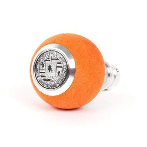 BFI GS2 Heavy Weight Shift Knob - Orange Alcantara (981 / 991 Porsche Fitment)